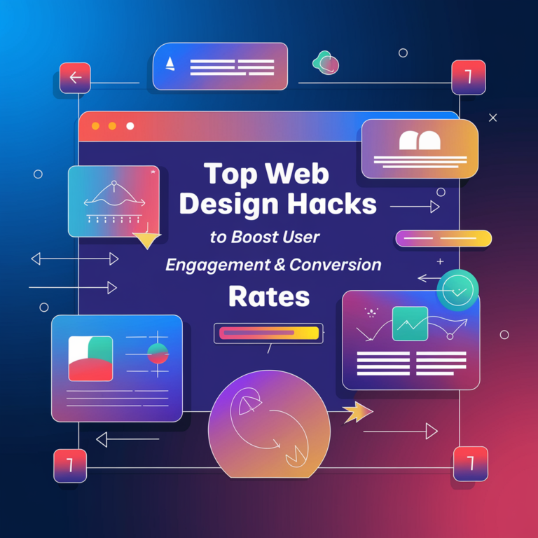 Top Web Design Hacks to Boost User Engagement & Conversion Rates.