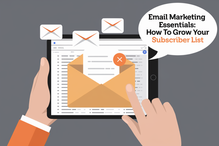 Email Marketing Essentials How to Grow Your Subscriber List