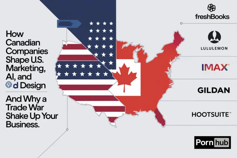 How Canadian Companies Shape U.S. Marketing, AI, and Design—And Why a Trade War Could Shake Up Your Business.